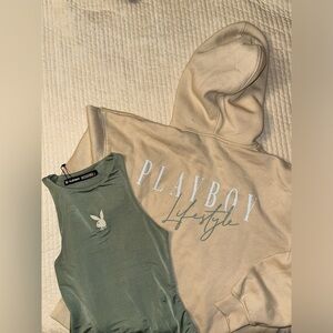 PLAYBOY SET - Hoodie & Bodysuit!!
